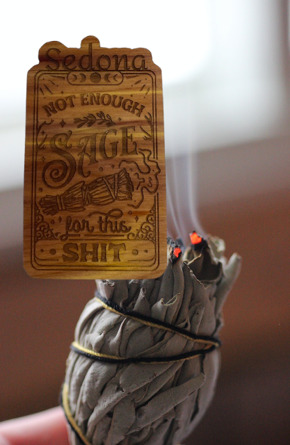 Magnet- Sedona Solid Cedar Not Enough Sage for this