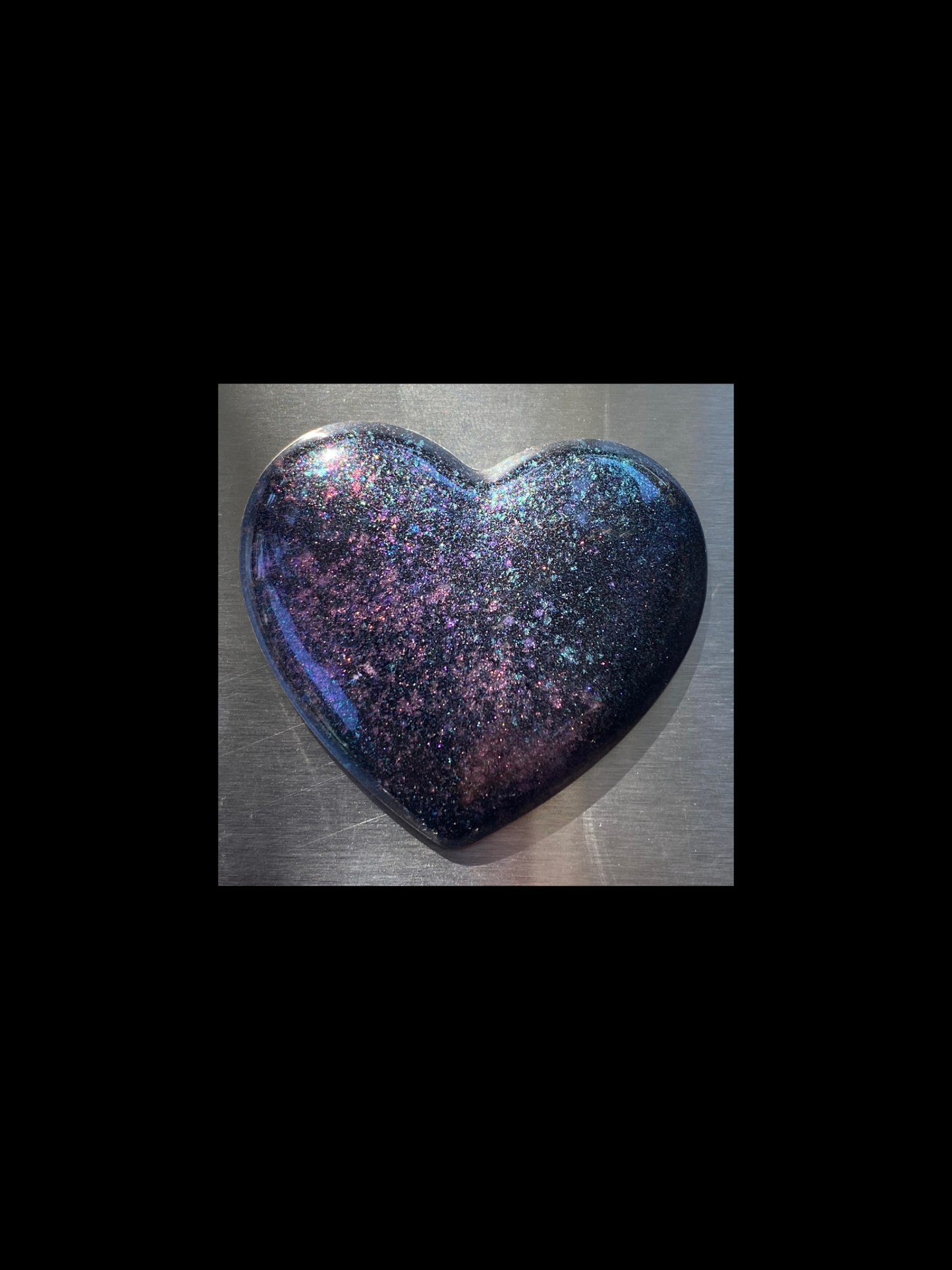 Galaxy Heart Magnet ~No Swirl