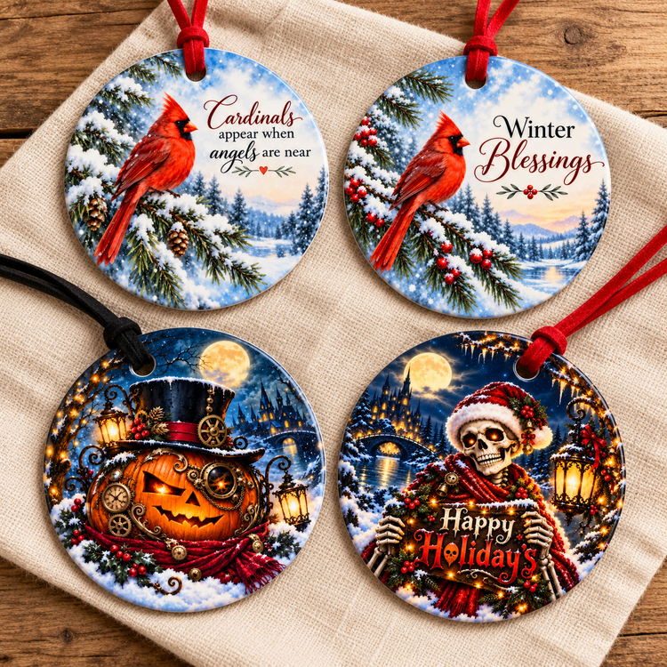 Artistic & Sentimental Ornaments