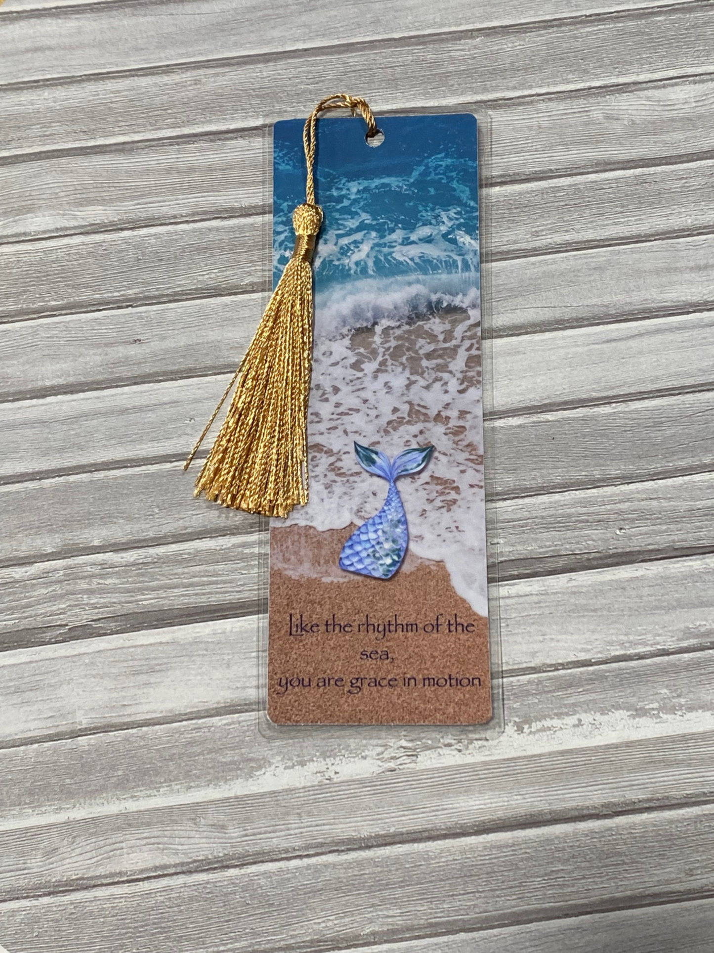 Bookmark Ocean Dreaming Mermaid's tail