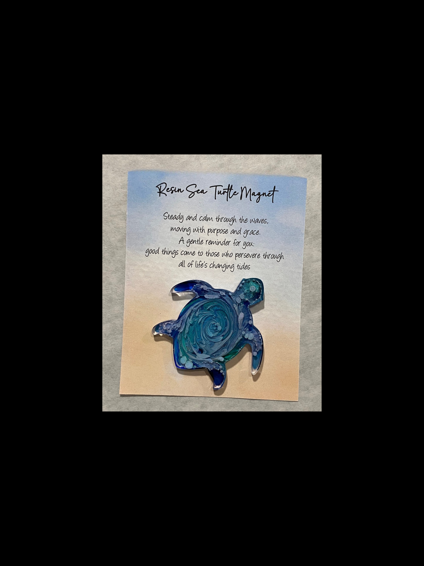 Ocean Dreaming Sea Turtle Magnet
