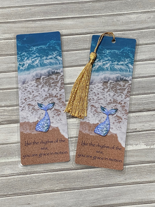 Bookmark Ocean Dreaming Mermaid's tail