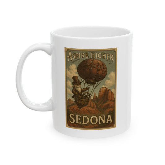 Aspire Higher Sedona Steampunk gnome