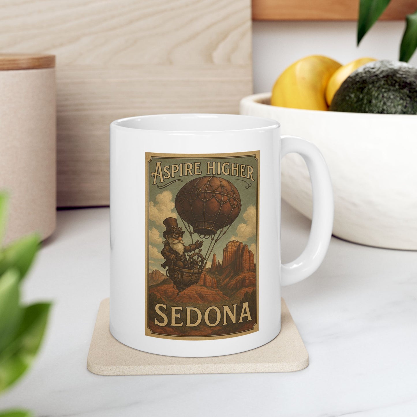 Aspire Higher Sedona Steampunk gnome