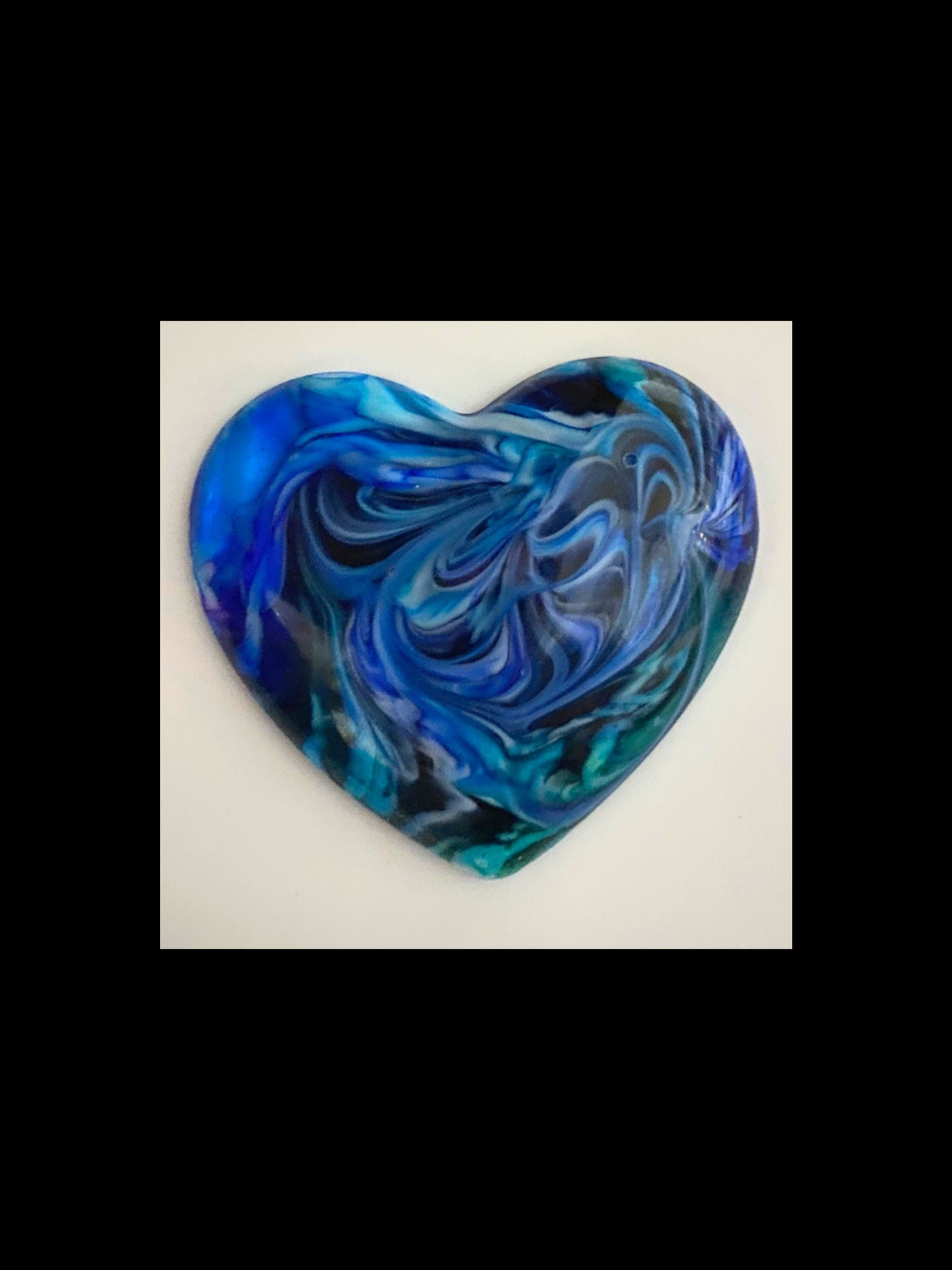 Magnet Resin Motivational Heart