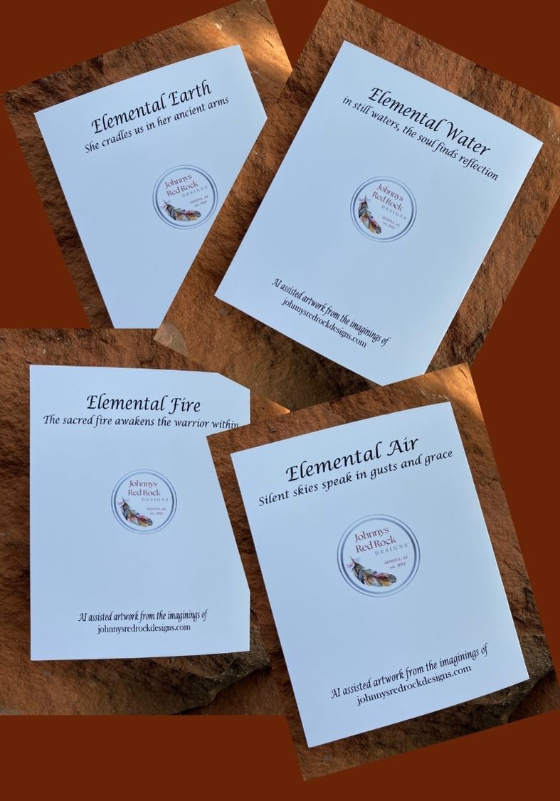 Sedona Elements Note Card Set