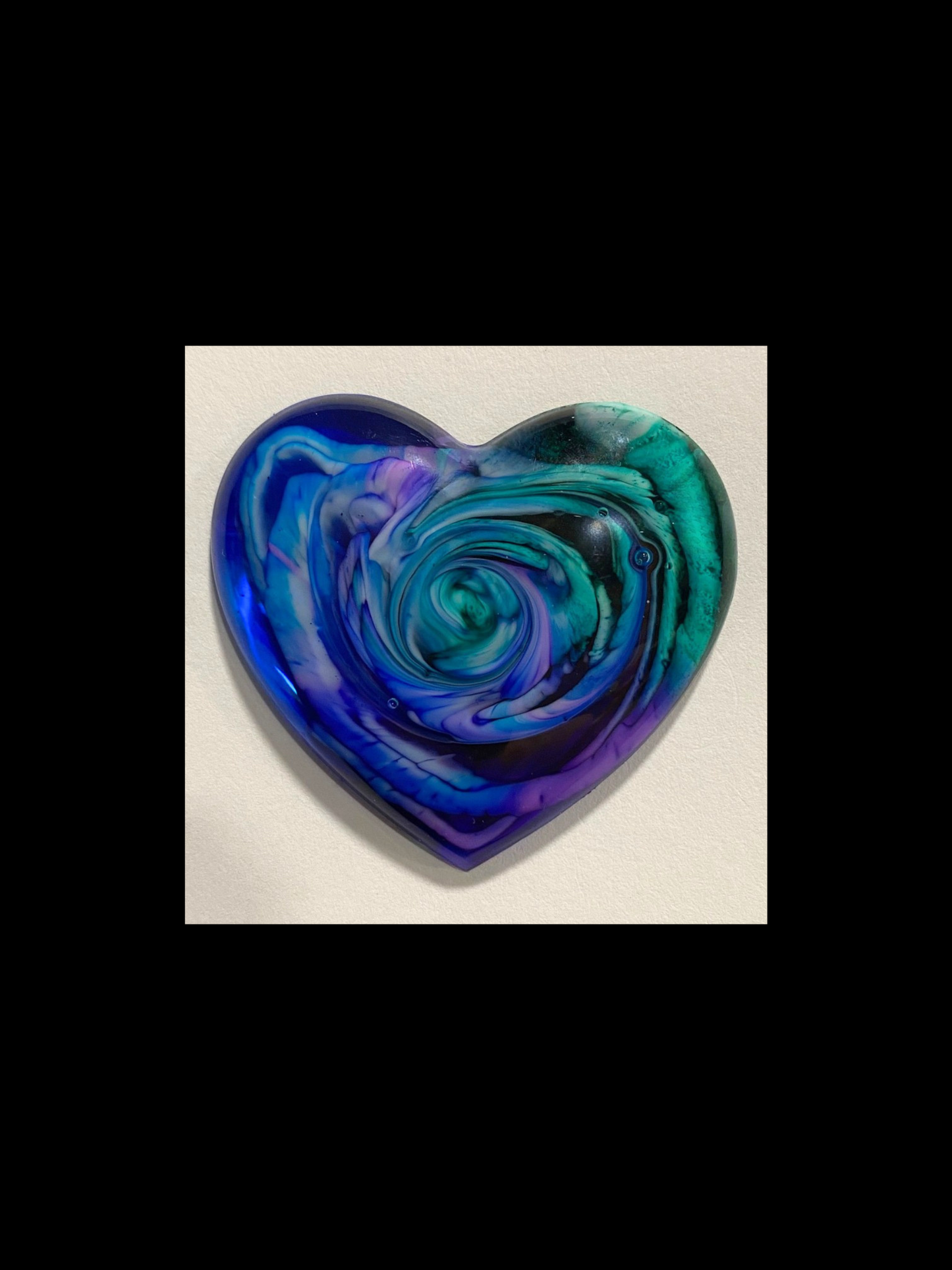 Magnet Resin Motivational Heart