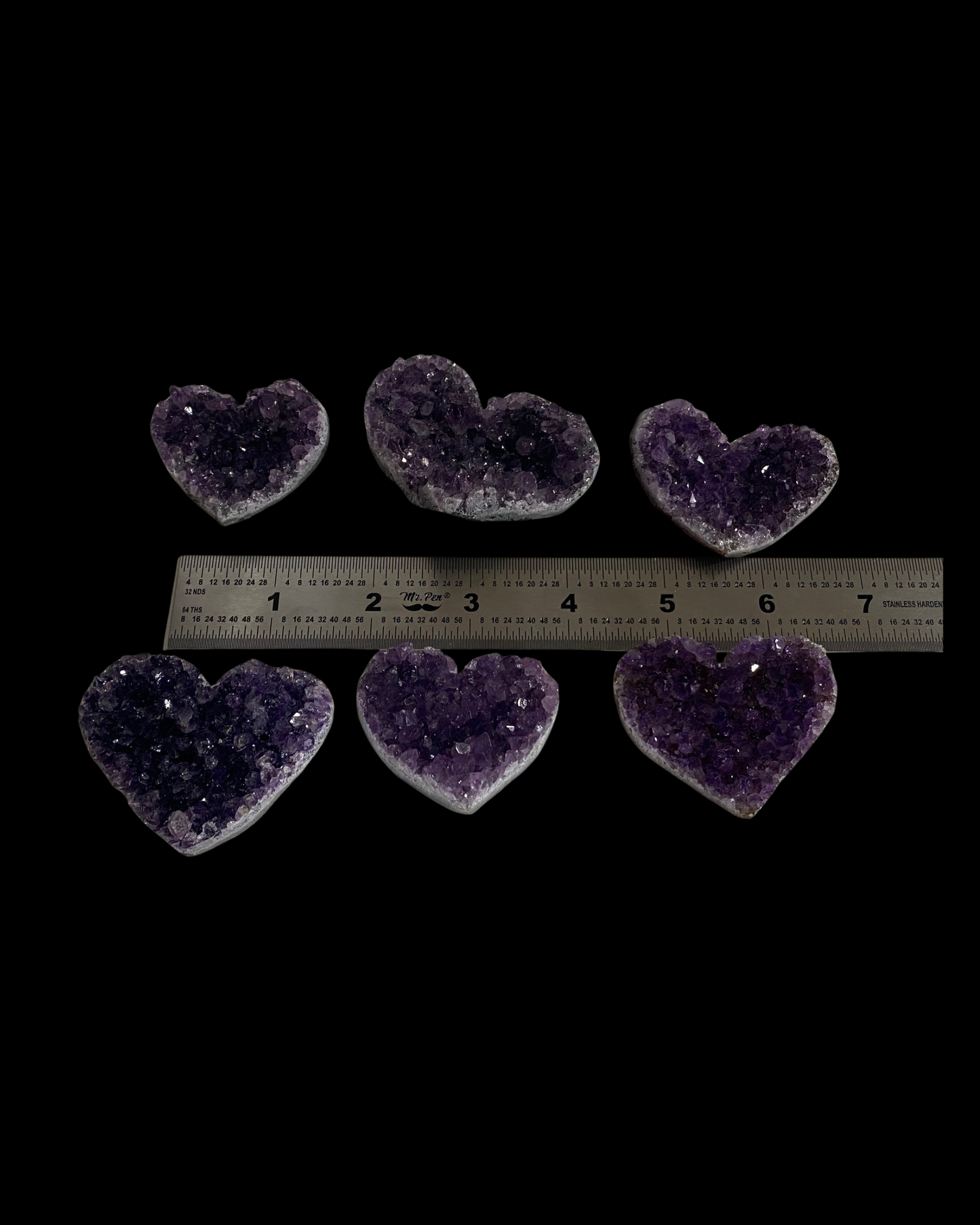 Timber & Stone Enchanted Keepsakes- Dragon's Amethyst Heart