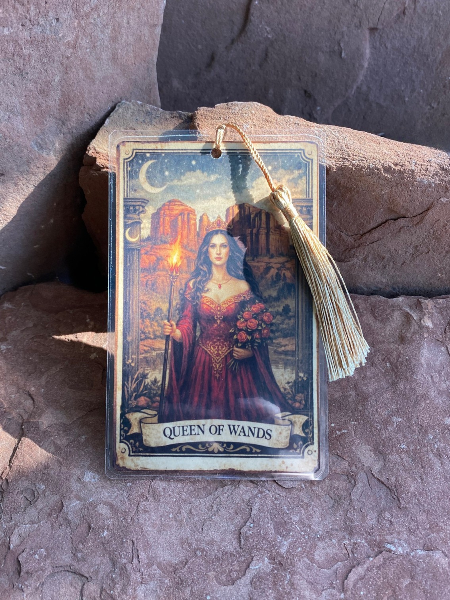 Bookmark~ Sedona Mystica ~ Queen of Wands