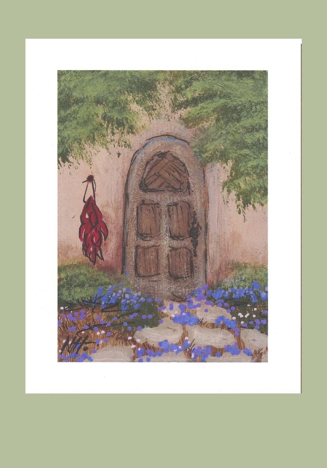 Garden Gates V1 Note Card Set