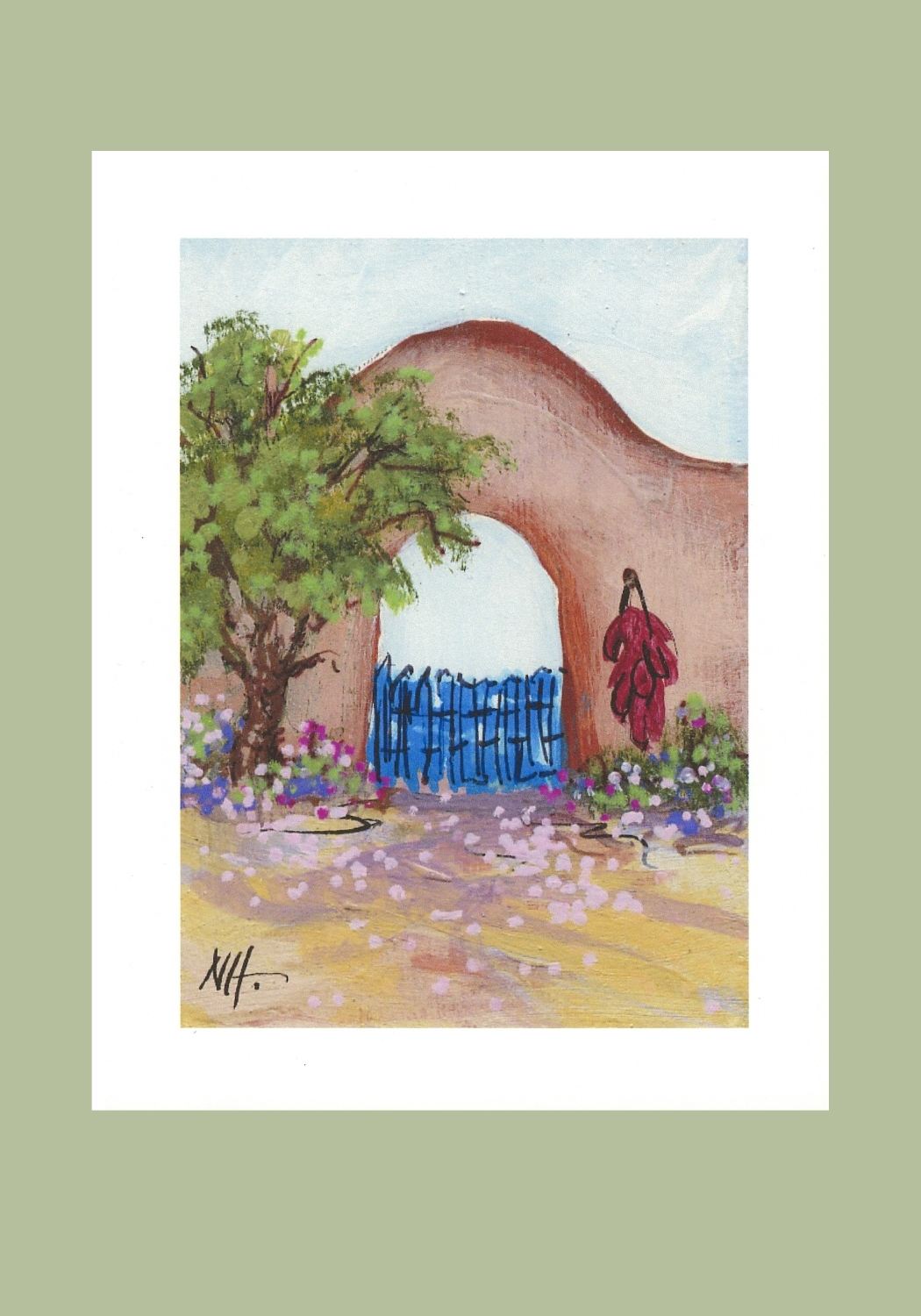 Garden Gates V1 Note Card Set