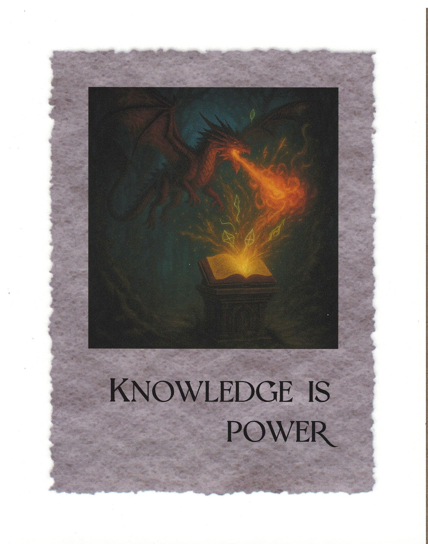 Dragon Lore 1 Note Card Set