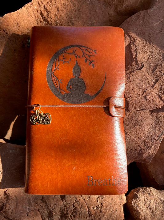Pathways & Passages Customizable Travel Journals~ Meditating Buddha