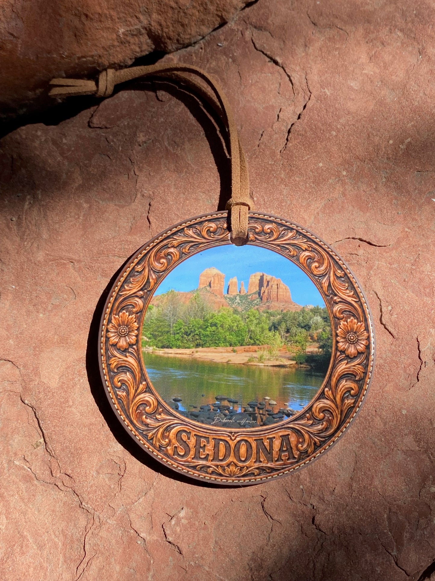 Cathedral Rock Sedona Ceramic Ornament