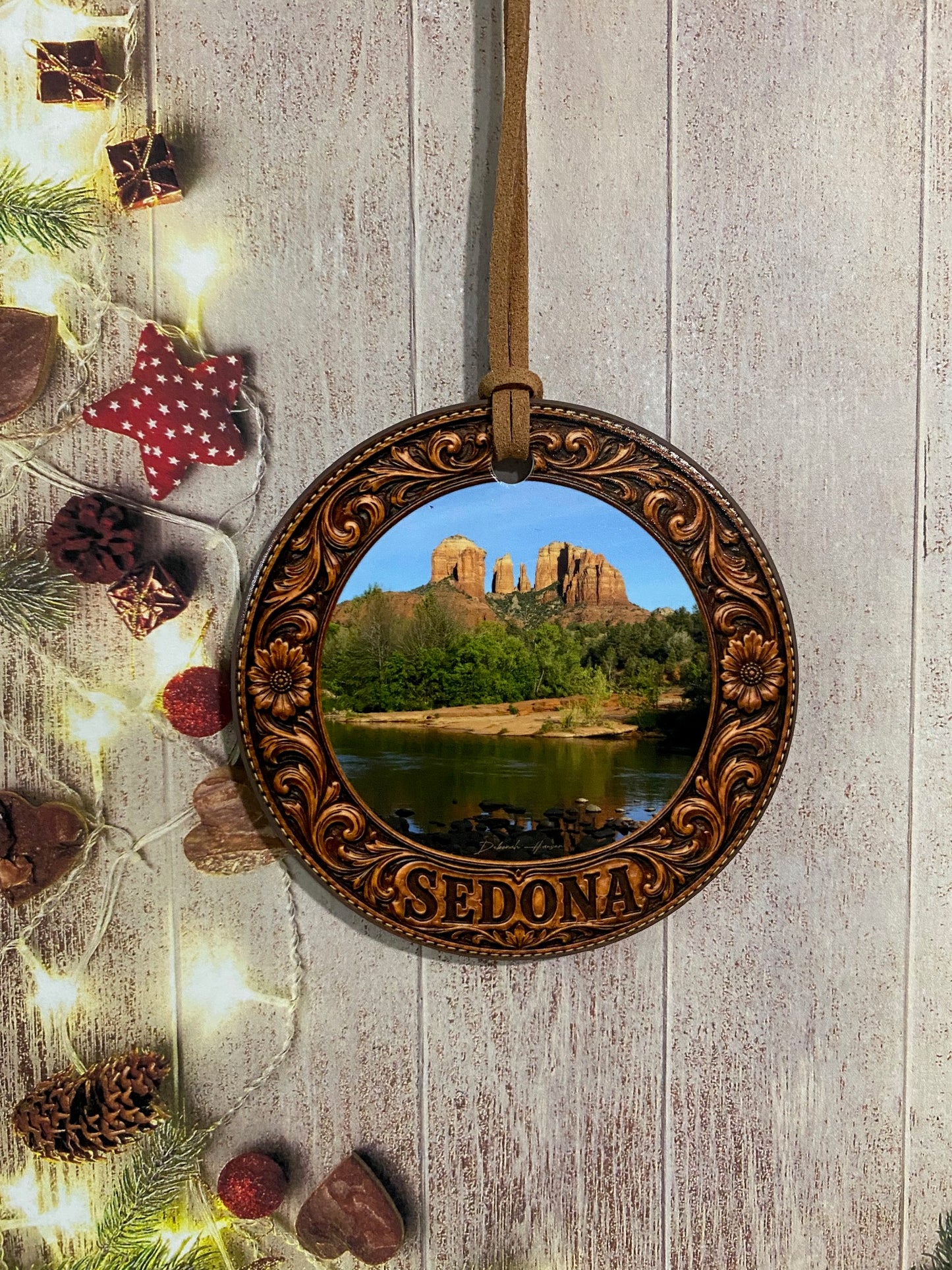 Cathedral Rock Sedona Ceramic Ornament