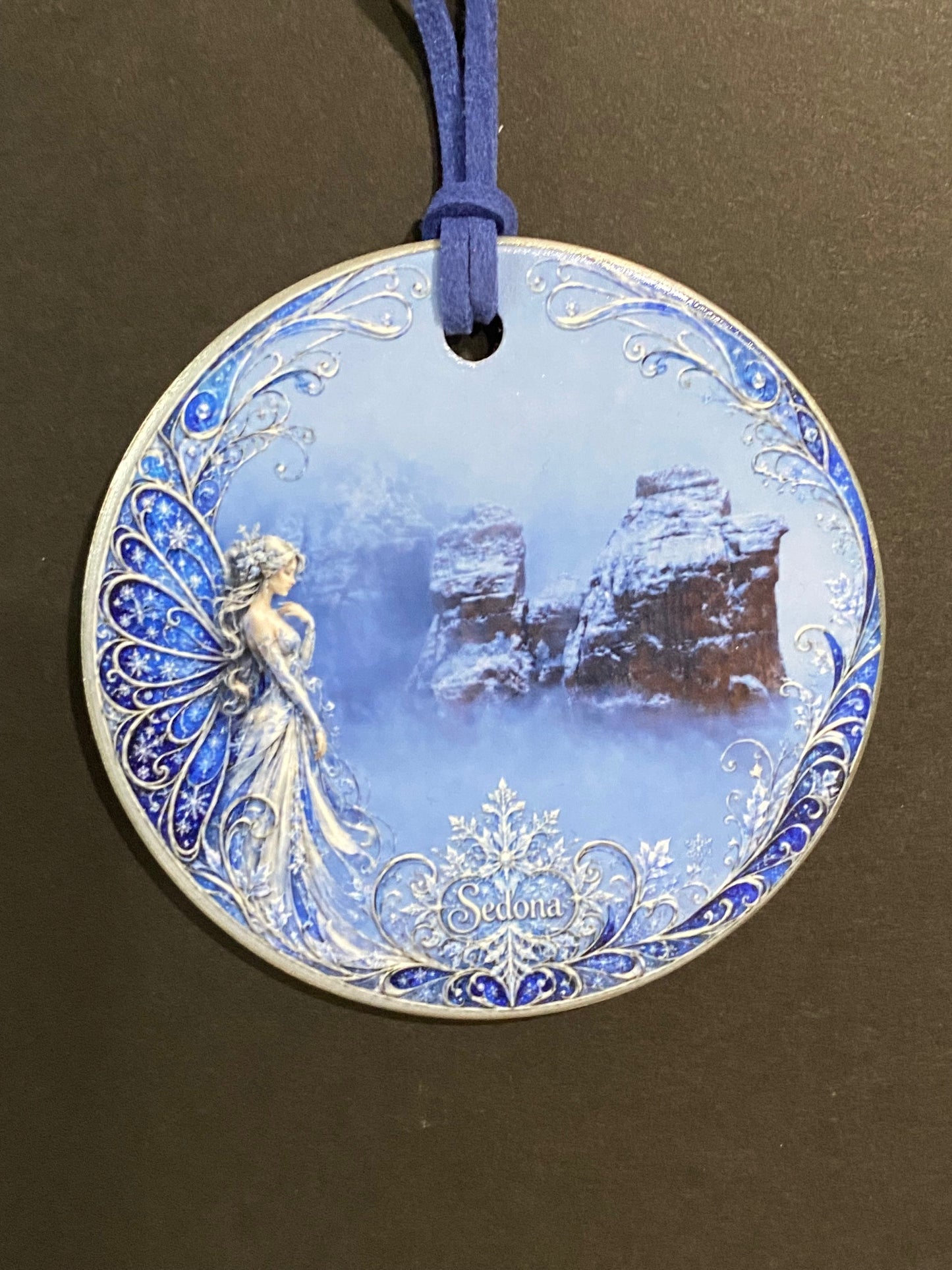 Winter Sprite Sedona Ceramic Ornament