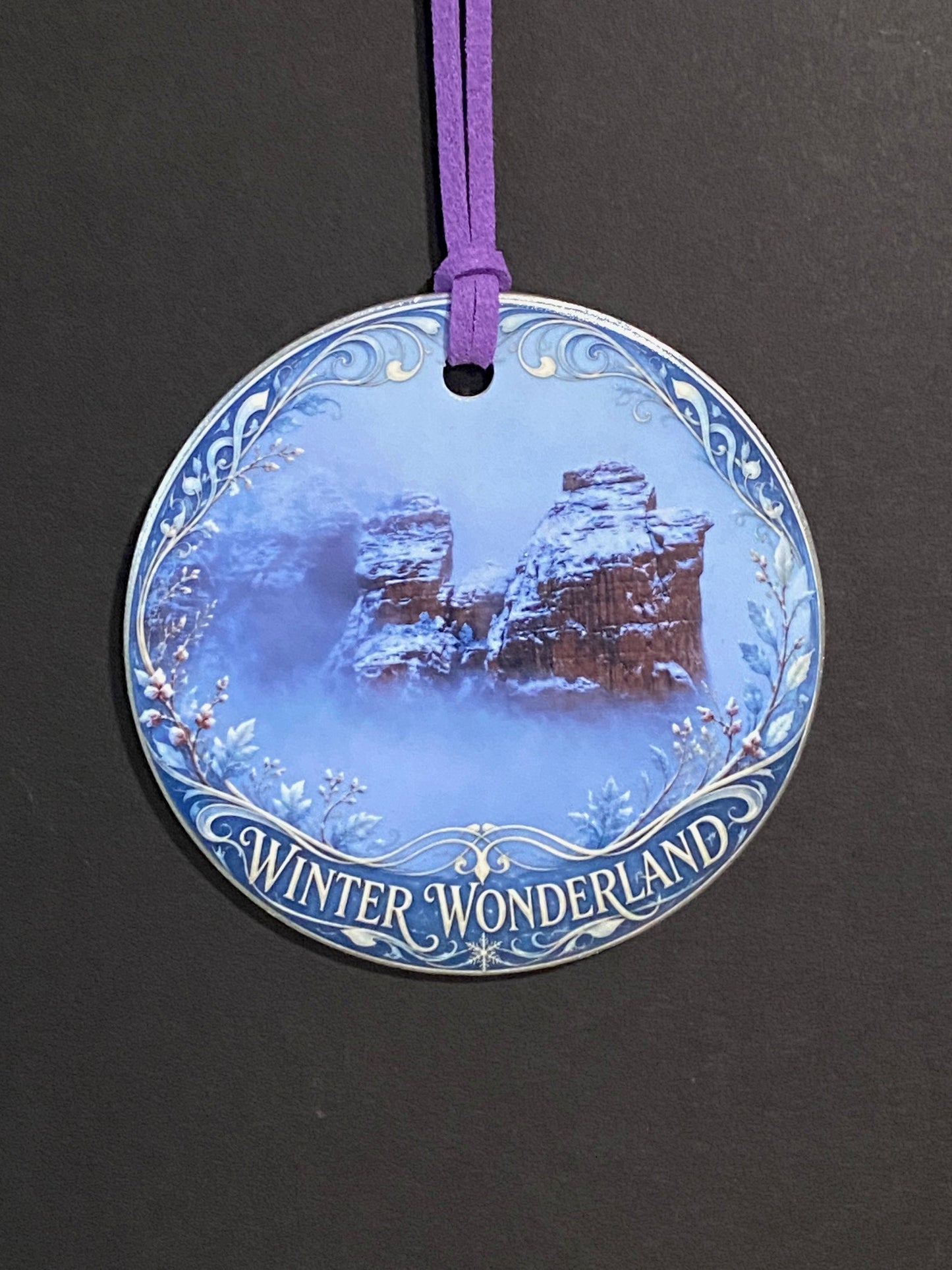 Winter Wonderland Sedona Ceramic Ornament
