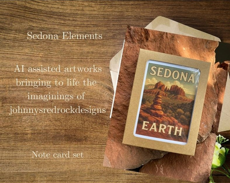 Sedona Elements Note Card Set