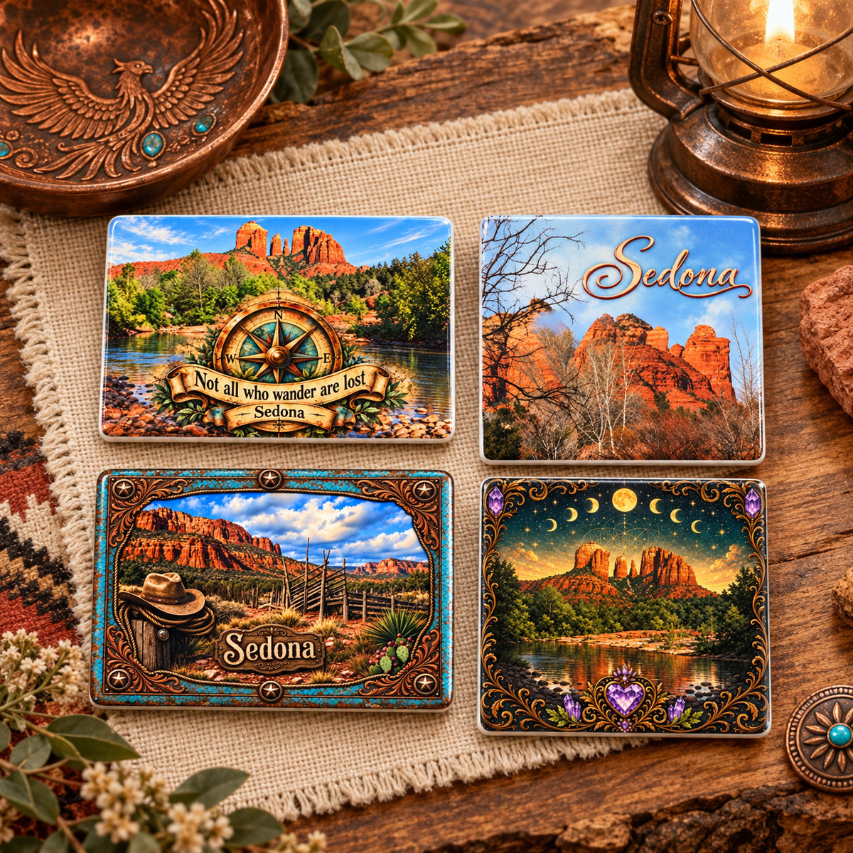 Sedona Ceramic Magnets