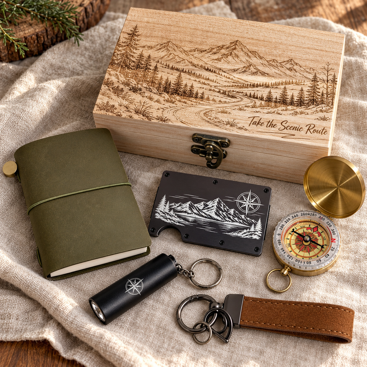 Take the Scenic Route – Premium Adventure Keepsake Gift Box