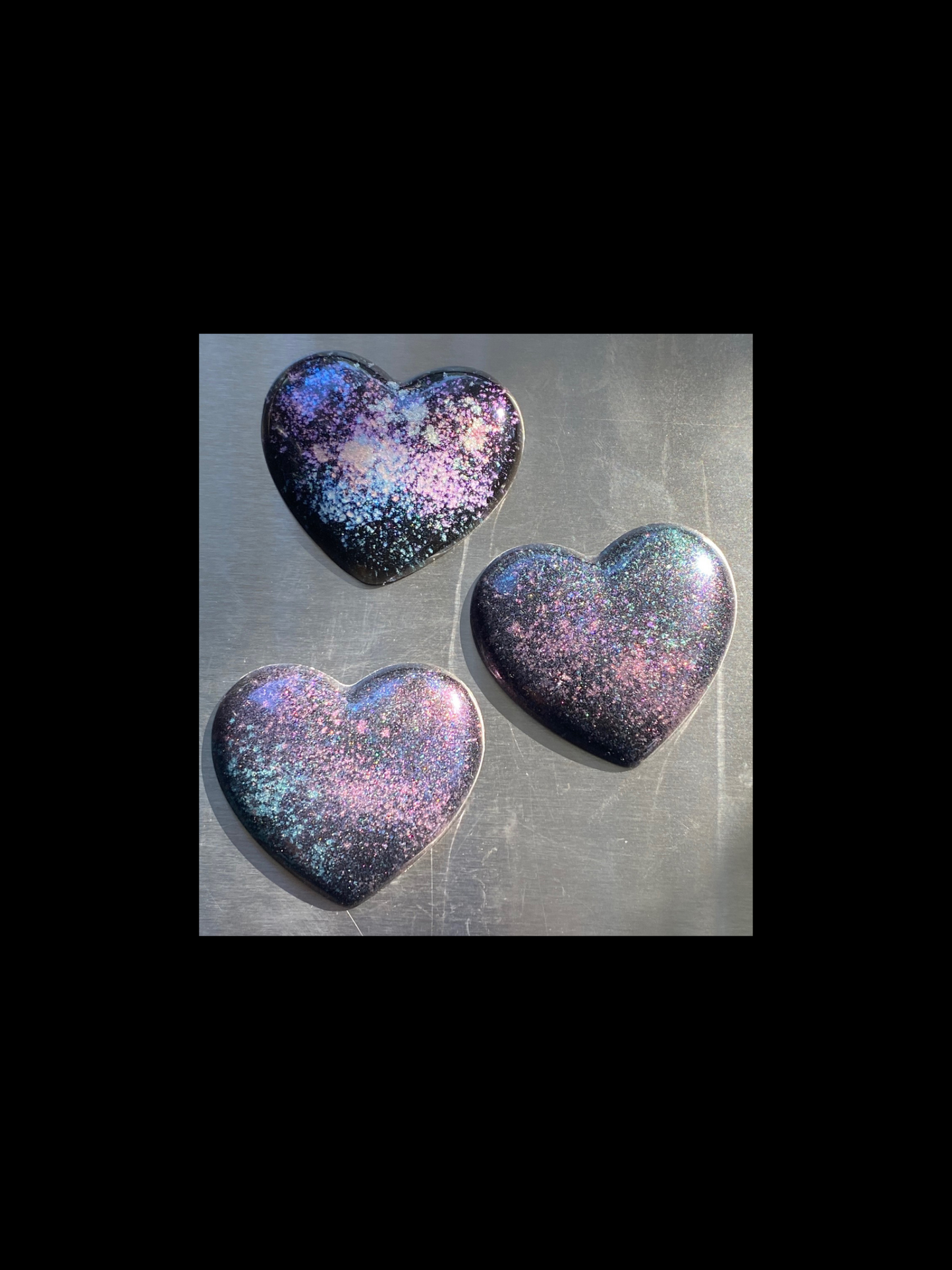 Galaxy Heart Magnet ~No Swirl