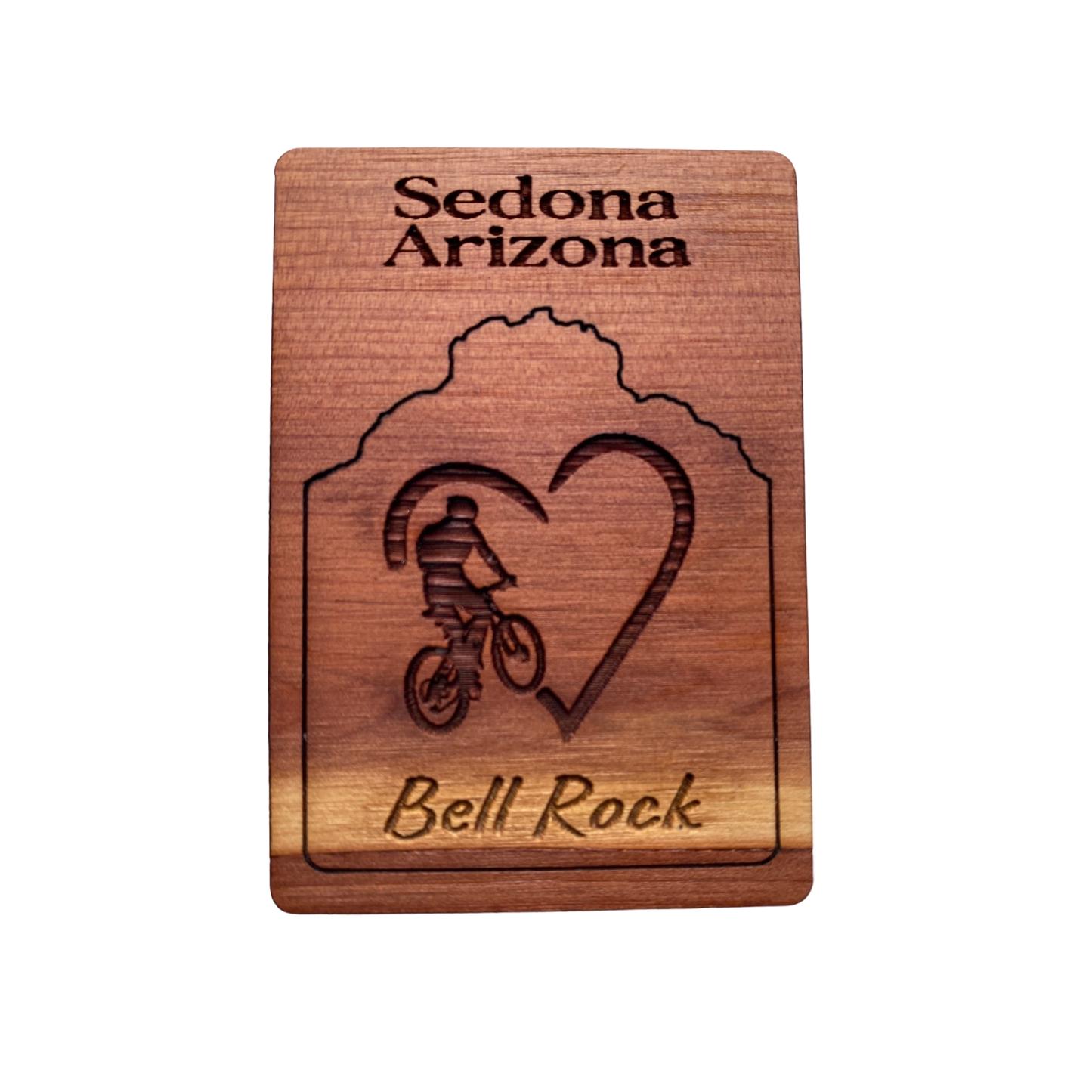 Magnet-Bell Rock Sedona I love Biking