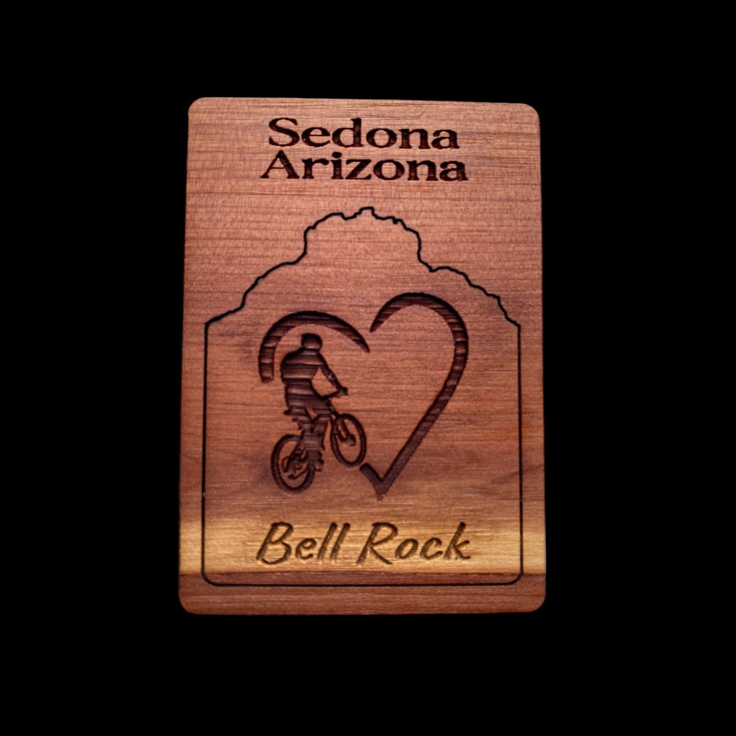Magnet-Bell Rock Sedona I love Biking