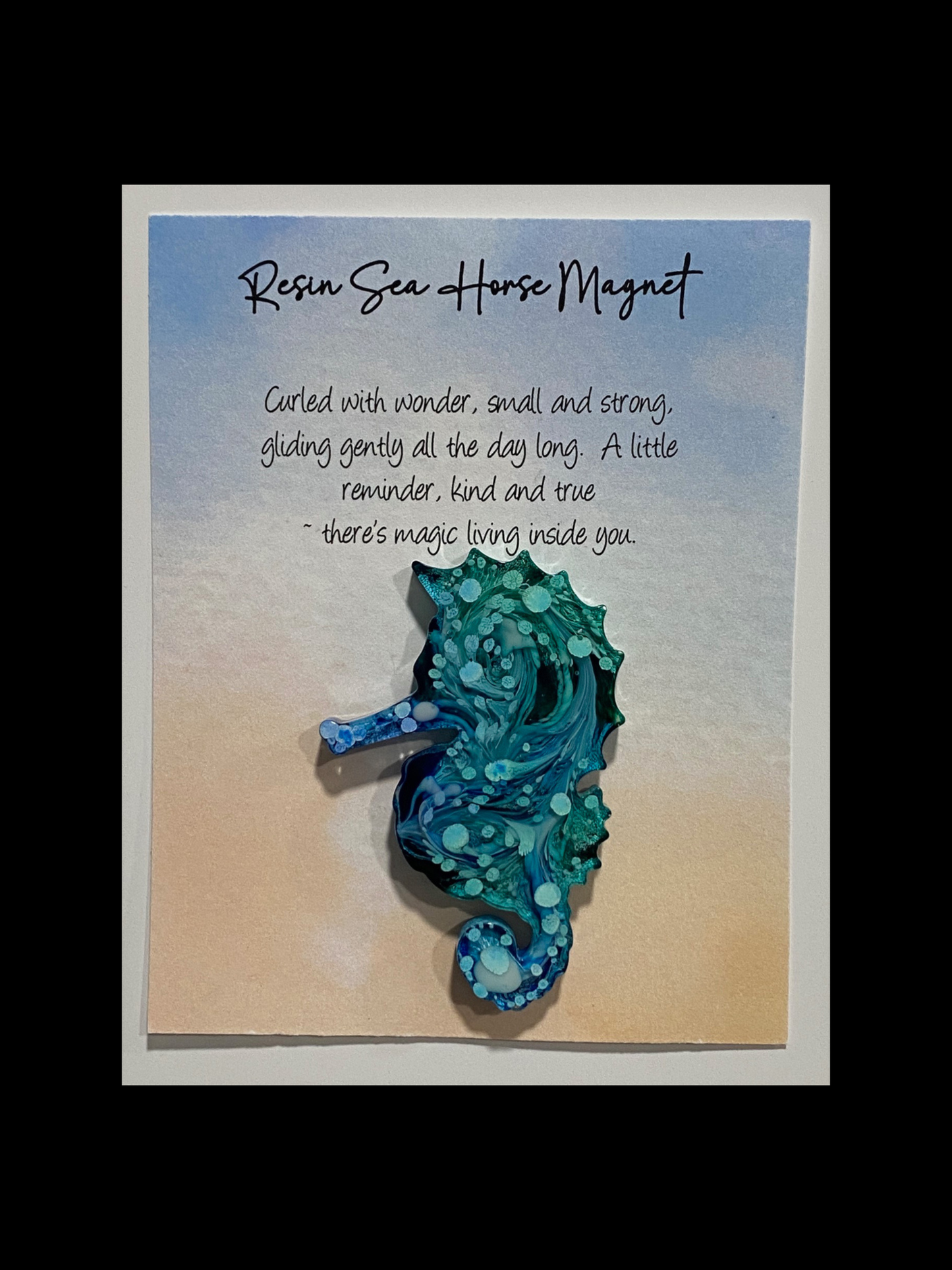 Ocean Dreaming Sea Horse Magnet
