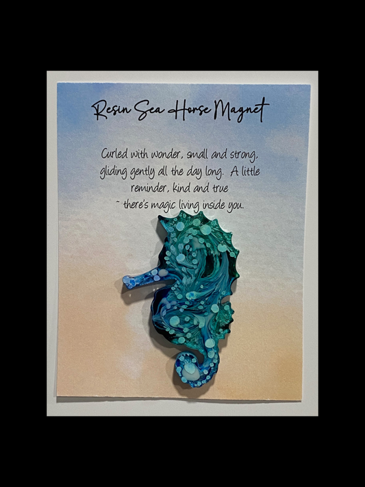 Ocean Dreaming Sea Horse Magnet