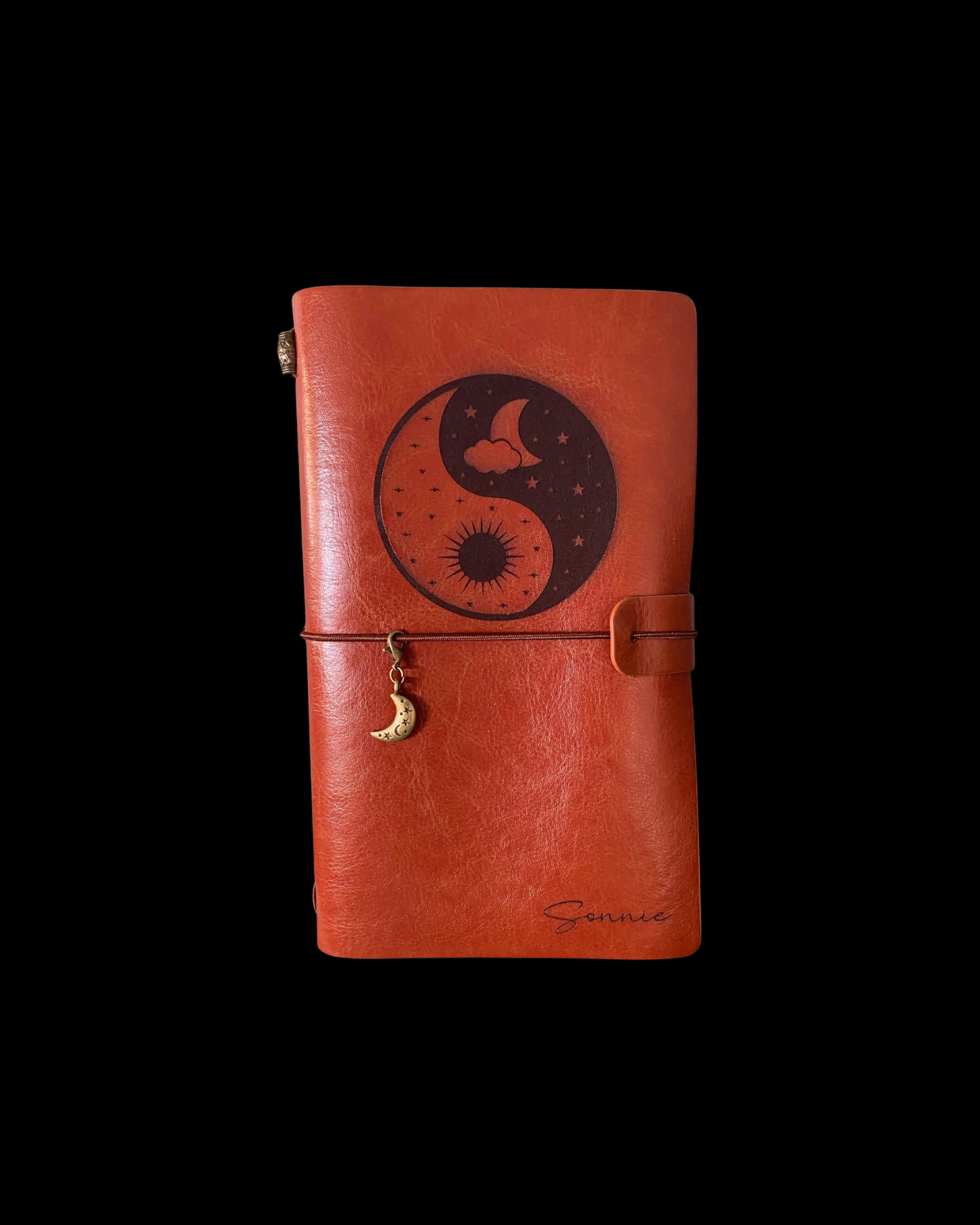 Pathways & Passages Customizable Travel Journals~ Celestial Yin and Yang