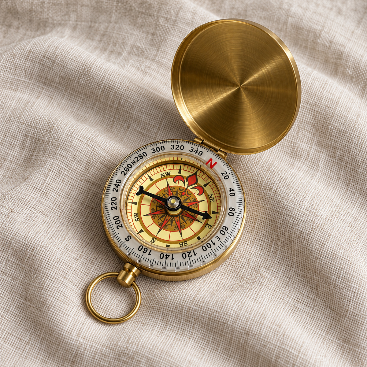 Find Your Way - Compass Keepsake Box