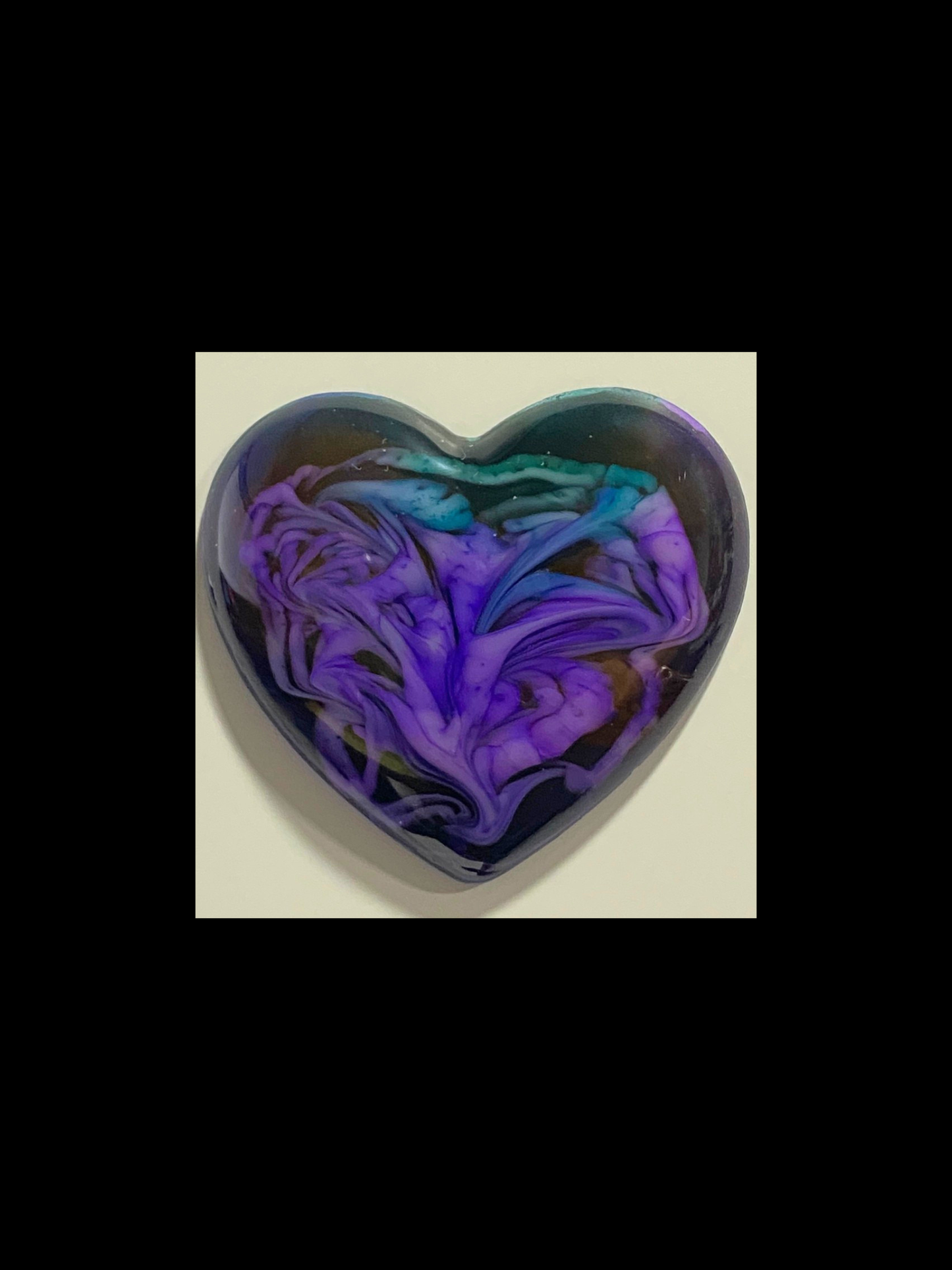 Magnet Resin Motivational Heart