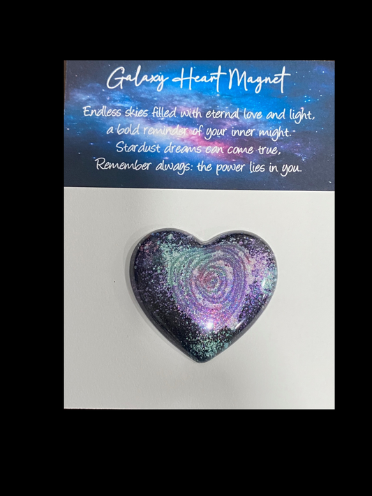 Galaxy Heart Magnet ~Swirl