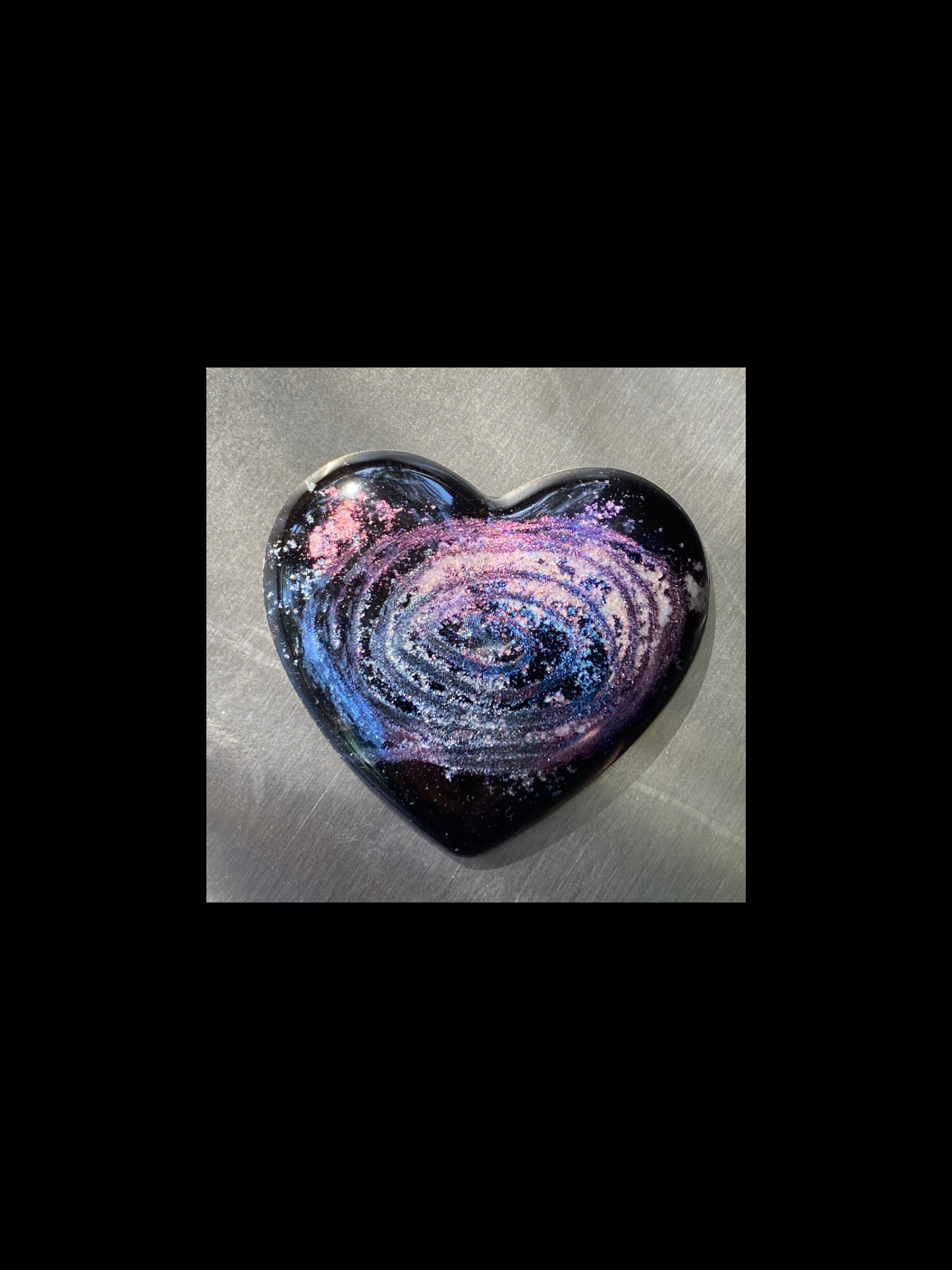 Galaxy Heart Magnet ~Swirl
