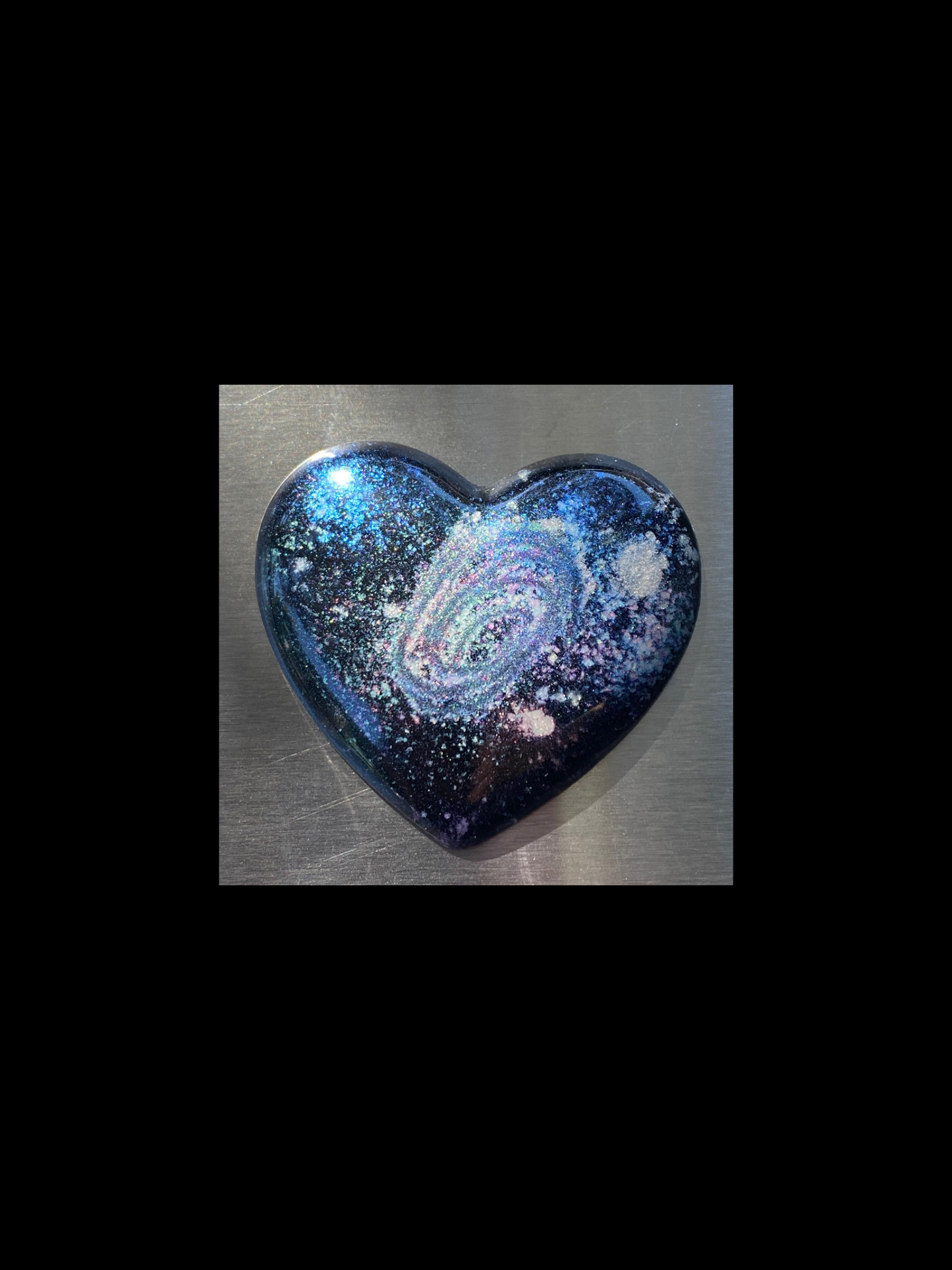 Galaxy Heart Magnet ~Swirl