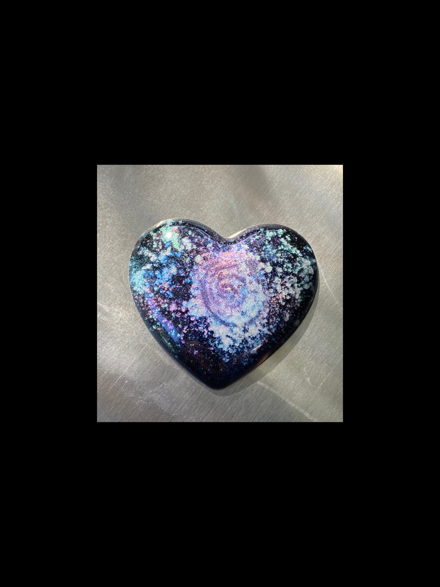 Galaxy Heart Magnet ~Swirl