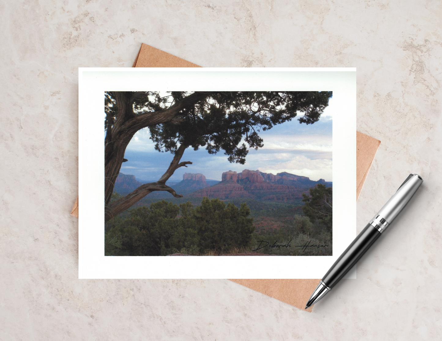 Crimson Twilight Note Card Set